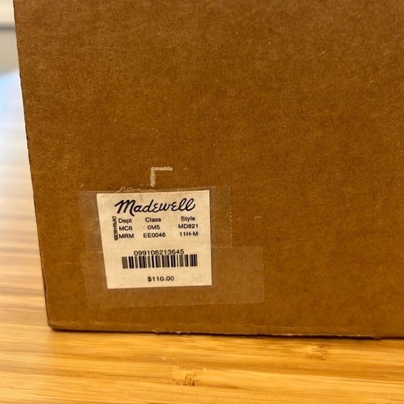 MADEWELL Kickoff Trainer Sneaker In Suede, Wash Nubick Leather New In Box 11.5 - Picture 11 of 13